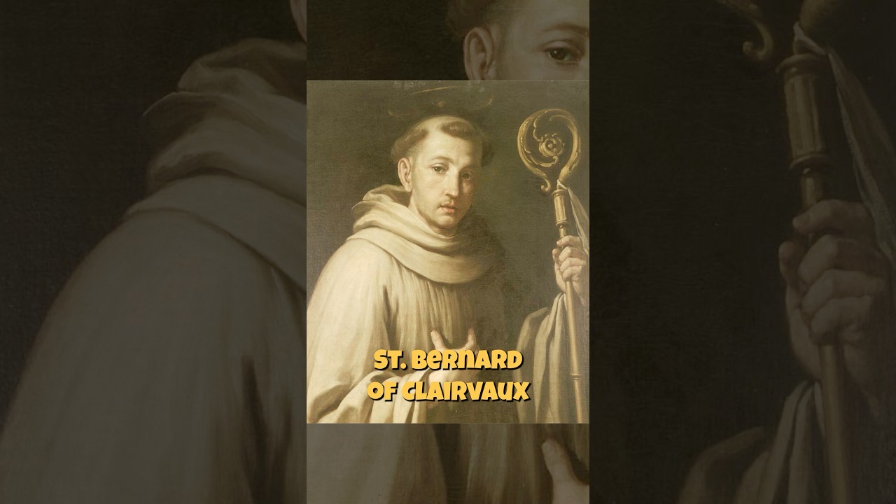 St. Bernard of Clarvaux #stbernard #saint #storja #catholic #jesus #christianity #love #paris