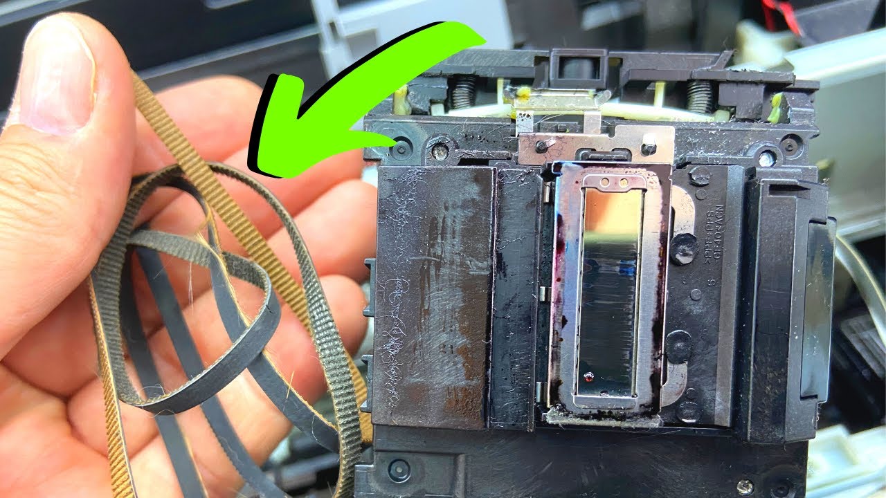 Impressora ESTALANDO ? Como Trocar a CORREIA - Epson fazendo BARULHO - Solução