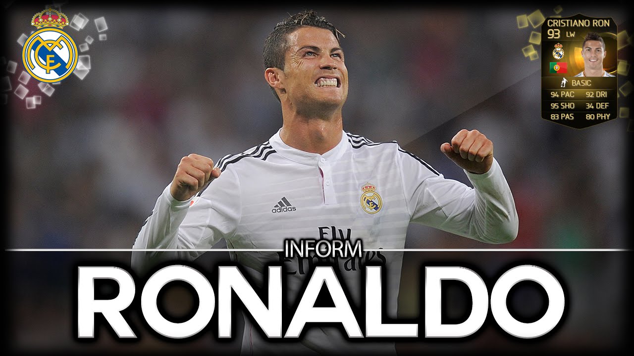 FIFA 15 UT - IF RONALDO || FIFA 15 Ultimate Team 93 Inform Player Review + In Game Stats