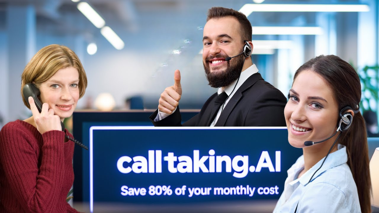 Call Taking Ai: Save 80% with An AI Call Answering Services #callcenterservices  #aiforbusiness