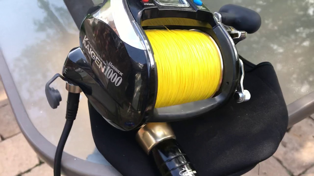 Banax Kaigen 1000 Electric reel #electricreel #deepdrop #banaxkaigen