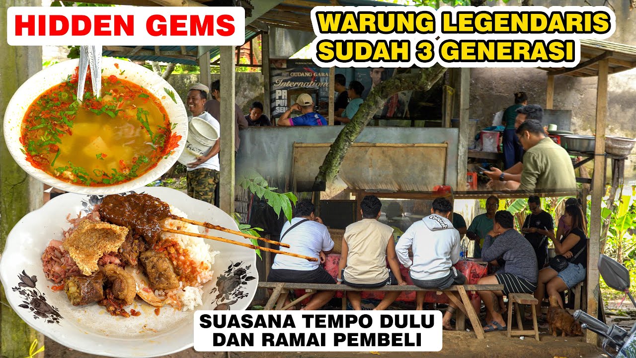 HIDDEN GEMS ‼️ PEMBELI ANTRE WARUNG BELUM BUKA 🤩 WARUNG BATAN KOPI