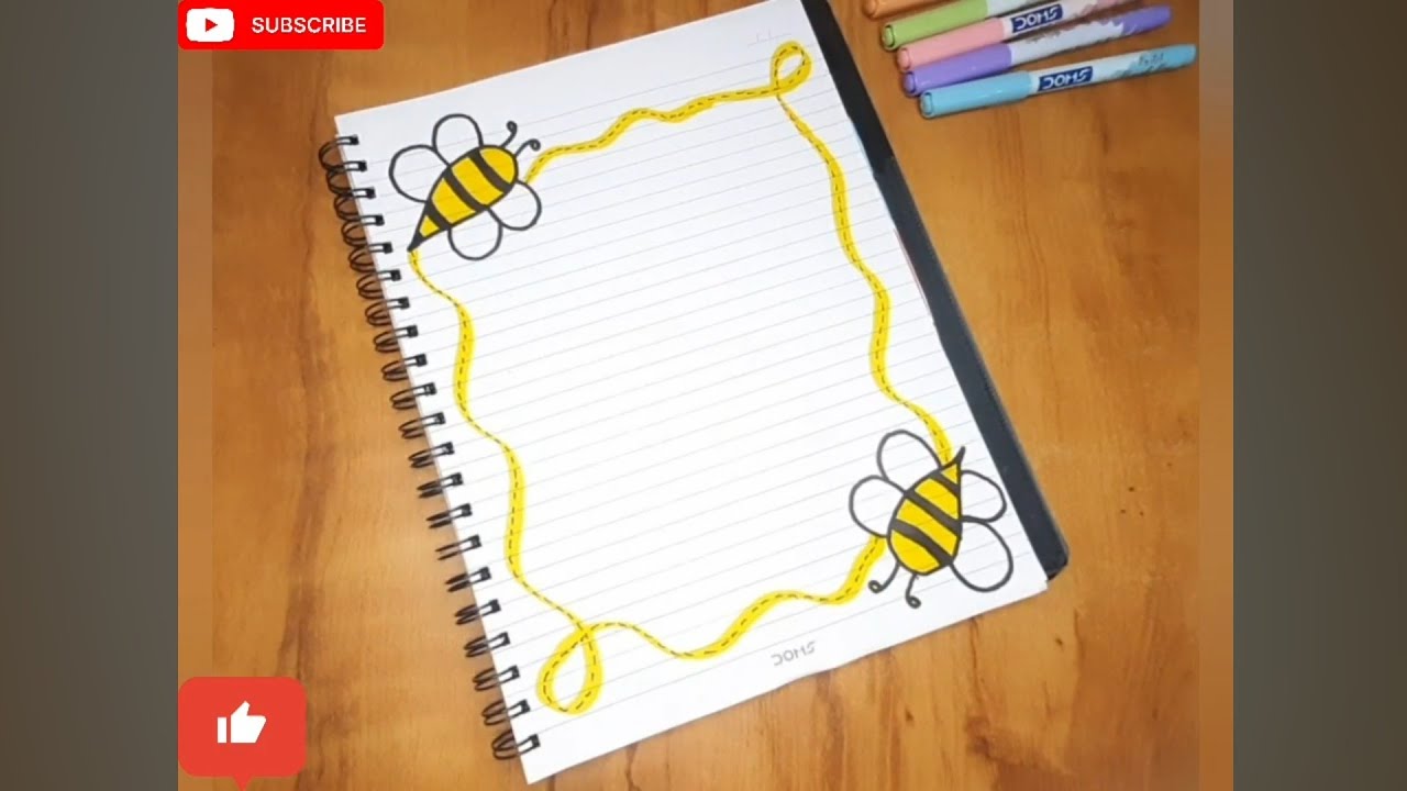 FRONT PAGE DESIGN FOR SCHOOL PROJECT| BORDER DESIGN ON PAPER| PORTFOLIO DECORATION IDEAS