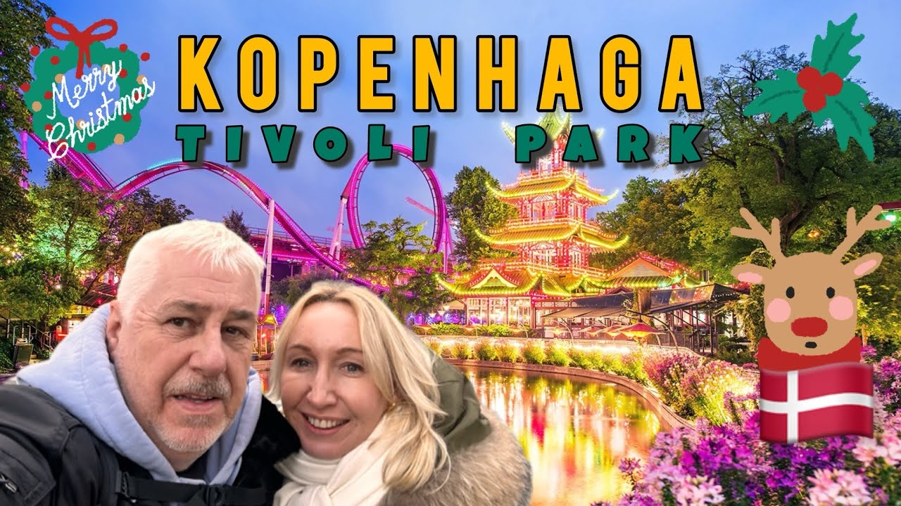 🇩🇰KOPENHAGA - Tivoli świąteczny jarmark i morsowanie w Øresund