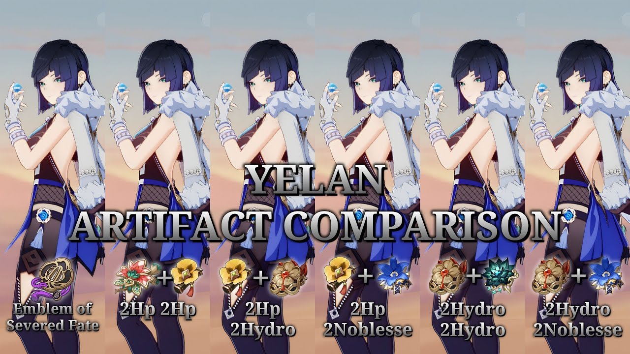 Yelan : Artifact Comparison | Genshin Impact