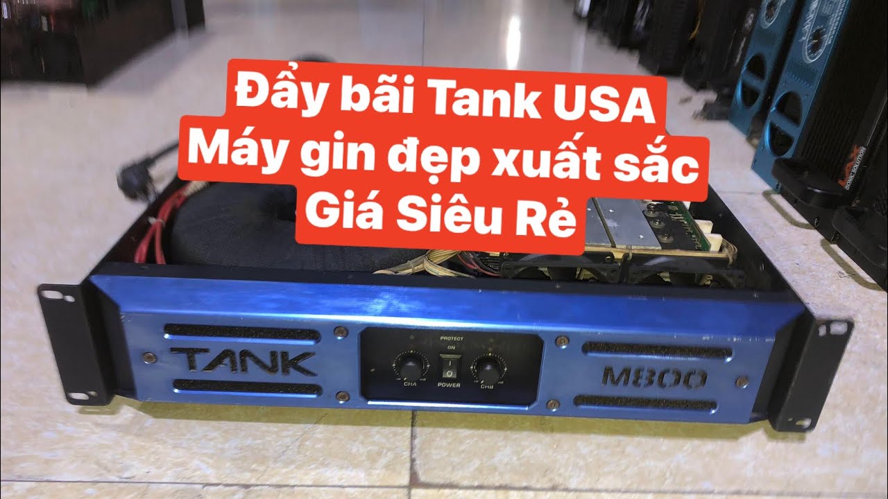 Đẩy b&atilde;i Gi&aacute; Rẻ TANK usa, chơi căng đ&eacute;t 4 loa 40, karaoke tiếng s&aacute;ng
