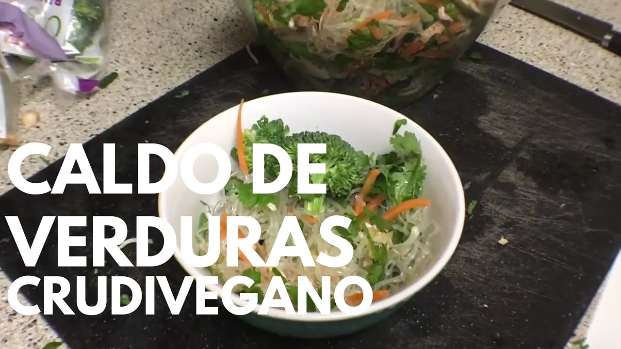Pho (Caldo de verduras) | Crudivegano