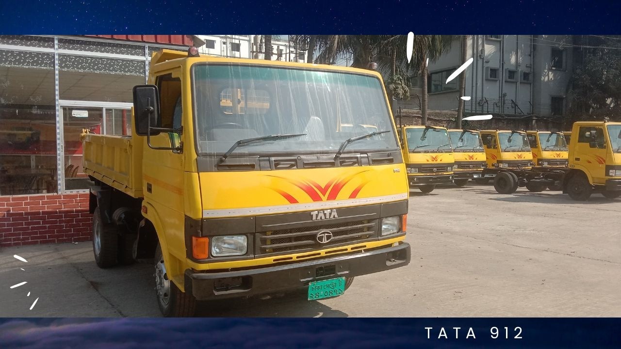 Tata Motors 912 Dump Truck  Full Promote Customization & Heavy Duty Setup