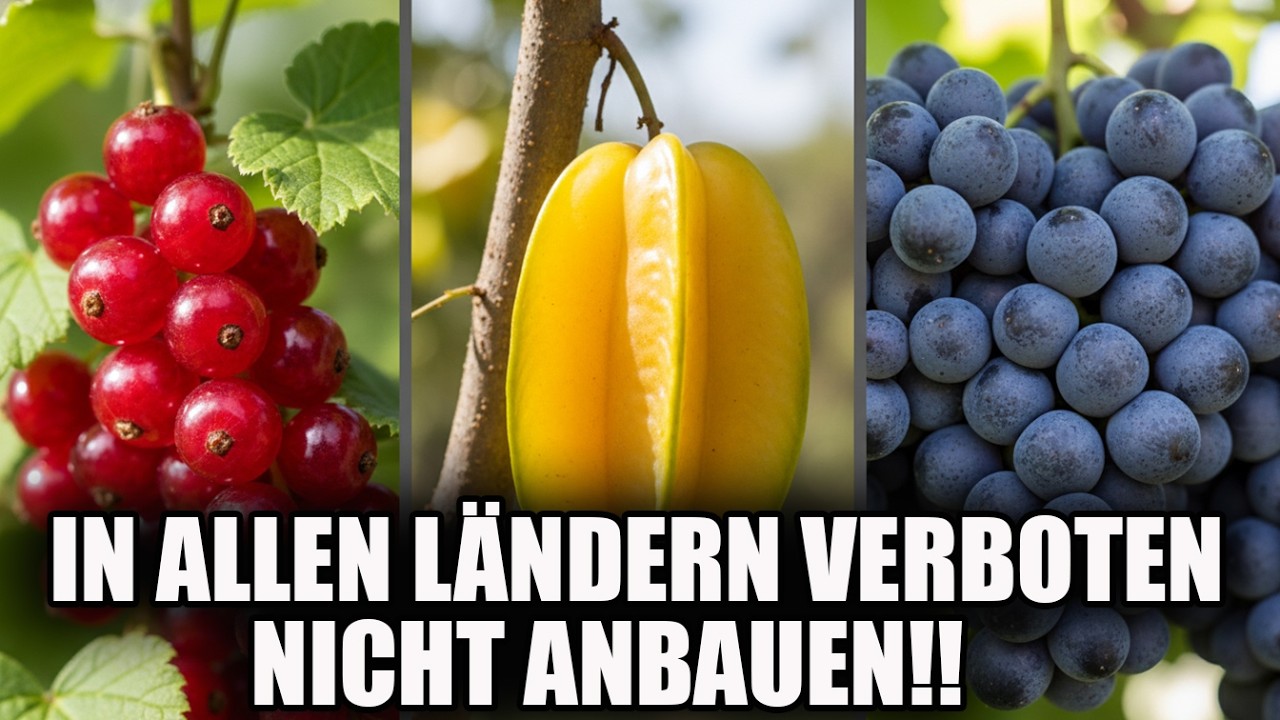 Diese 14 Früchte sind in Deutschland verboten – Die schockierenden Gründe dahinter