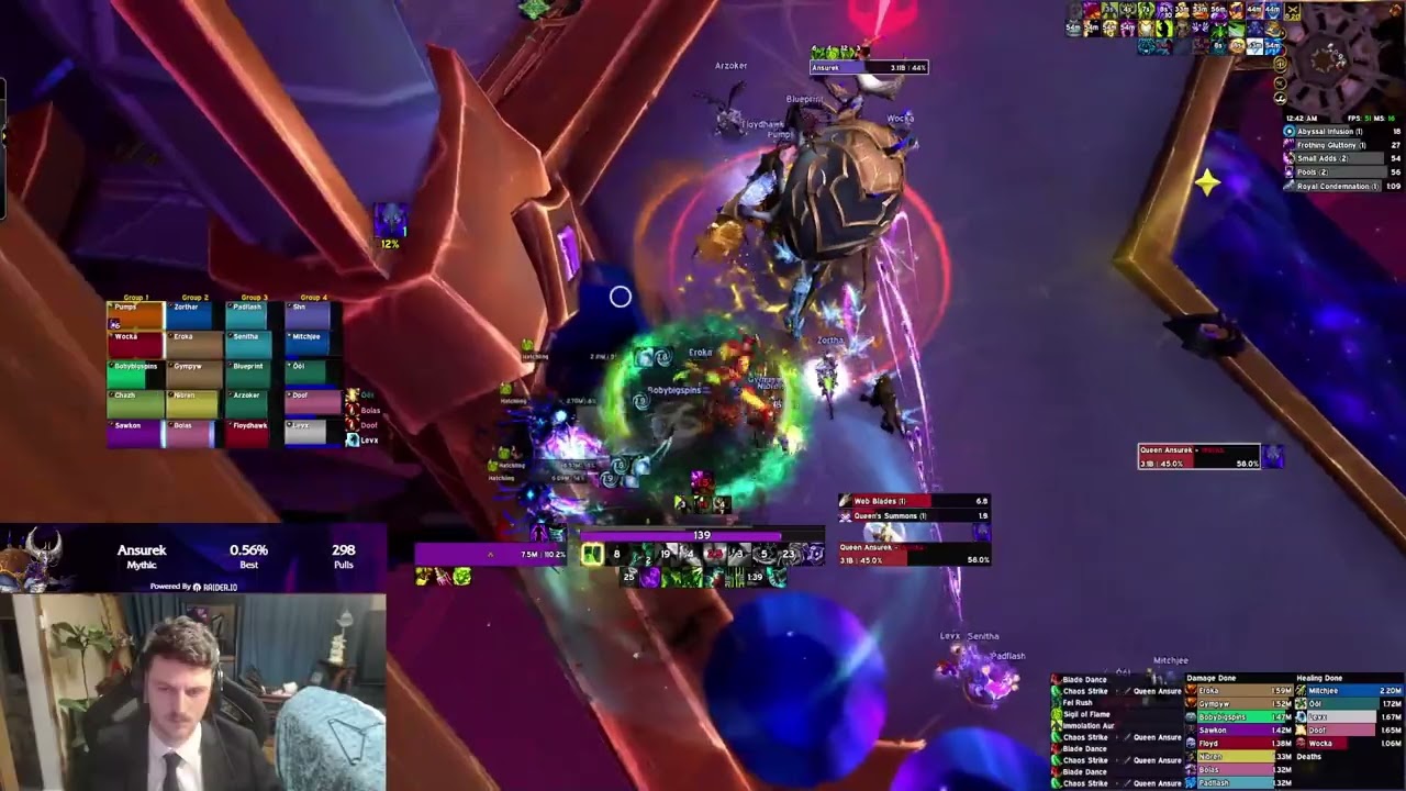 Honestly VS Mythic Queen Ansurek Havoc DH PoV