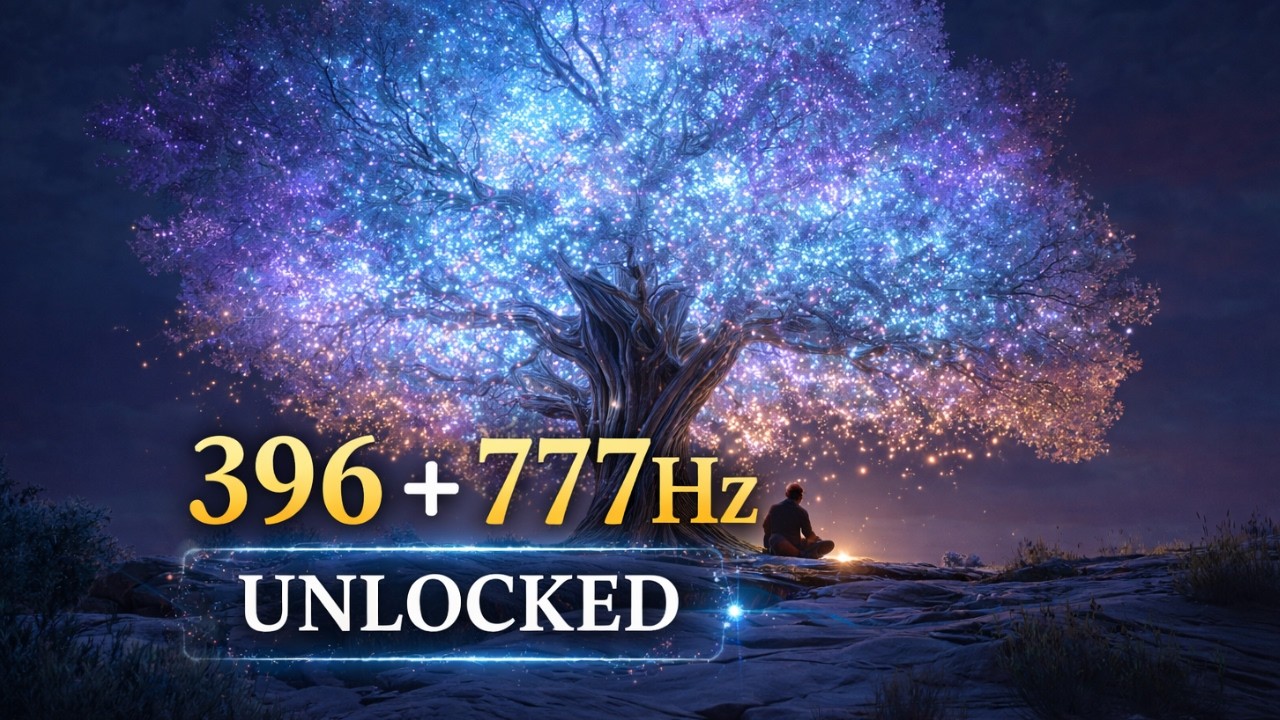 This Message Found You for a Reason — 396 + 777Hz Divine Protection & Trauma Release ✨