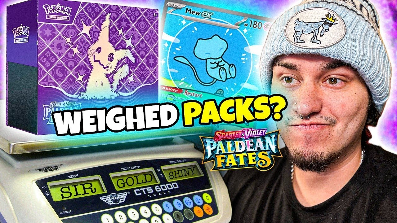 Can You Weigh Paldean Fates Elite Boxes? (Let's Prove It)