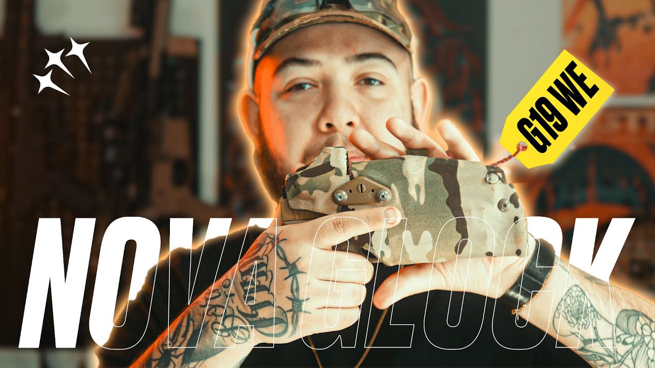 MINHA NOVA GLOCK G19 DA WE + COLDRE SAFARILAND