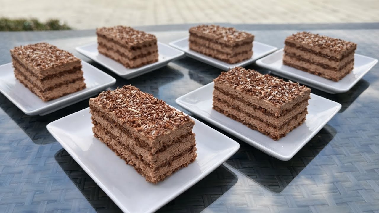 10 Minuti Kolač bez Pečenje so Vkus na Čokolado 🤤🤤🤤