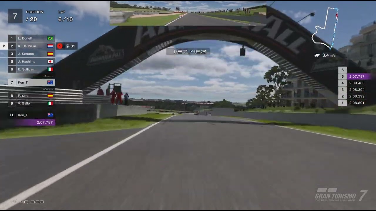 Gran Turismo 7 WC800 Mt Panorama  Aston Martin V12 Vantage  GT3