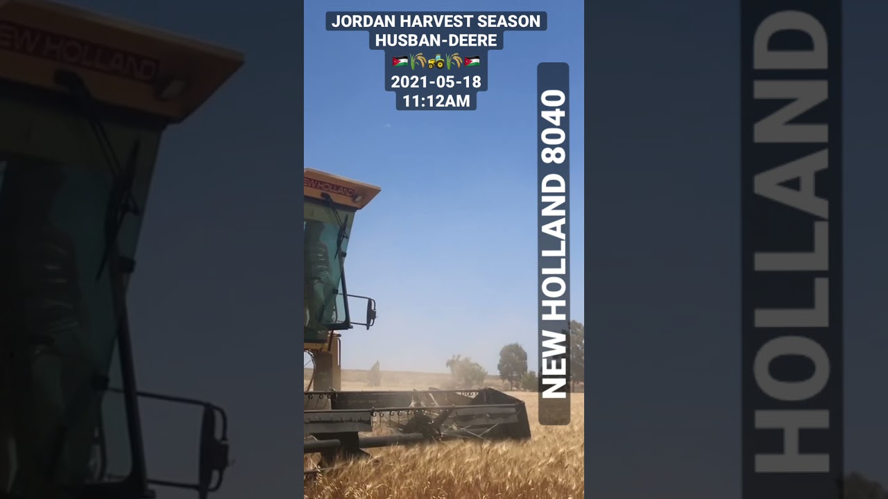 New Holland 8040, john deere, husban deere jordan.