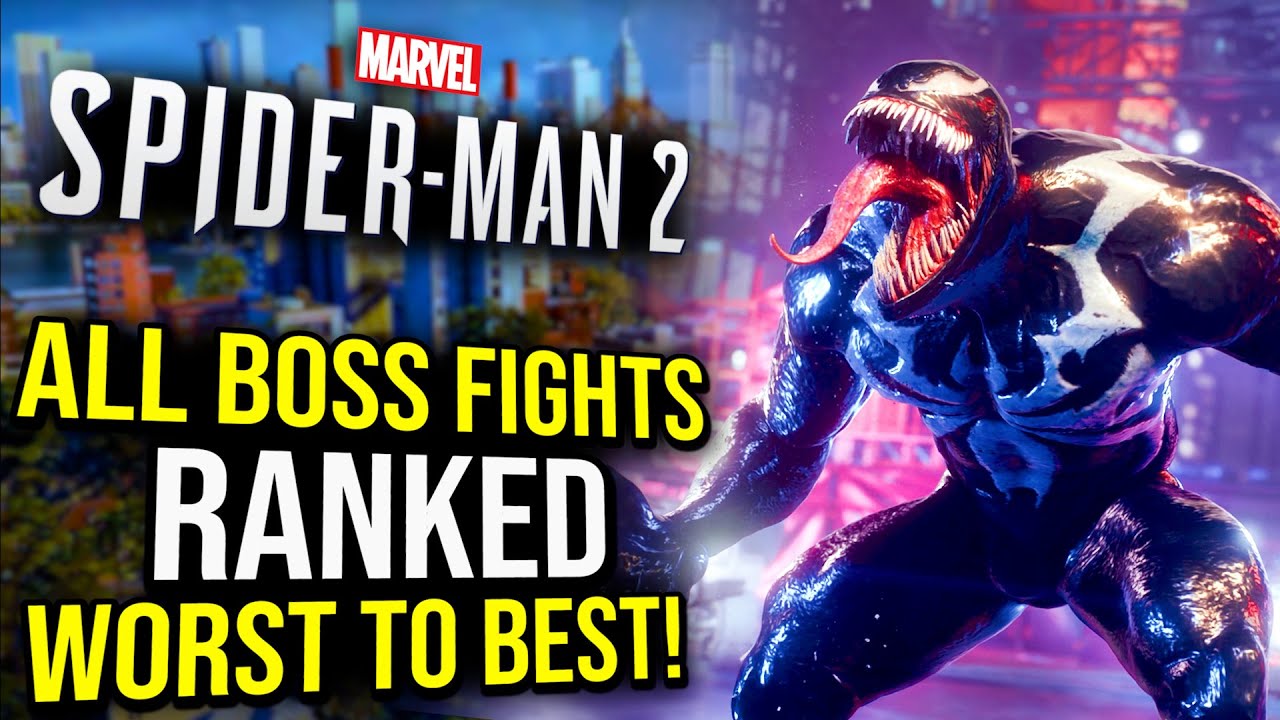 Spider-Man 2 All Major Boss Fights RANKED From Worst To Best!