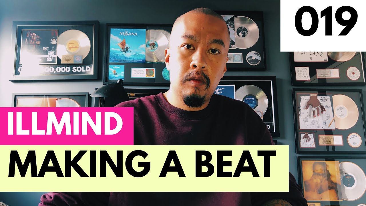 Illmind making a beat LIVE (drums, loops, etc) in PROTOOLS
