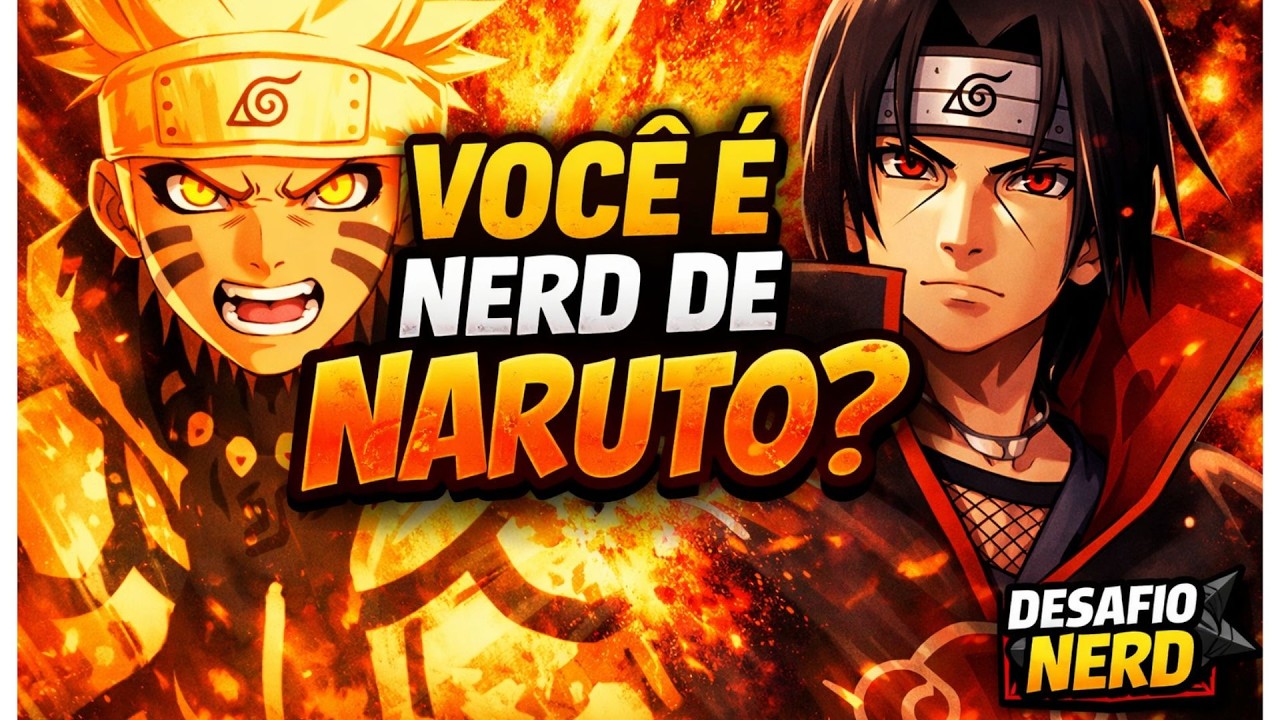 VOCÊ REALMENTE ASSISTIU NARUTO? 🍥🔥 | 15 PERGUNTAS QUE SÓ NINJA DE VERDADE ACERTA!