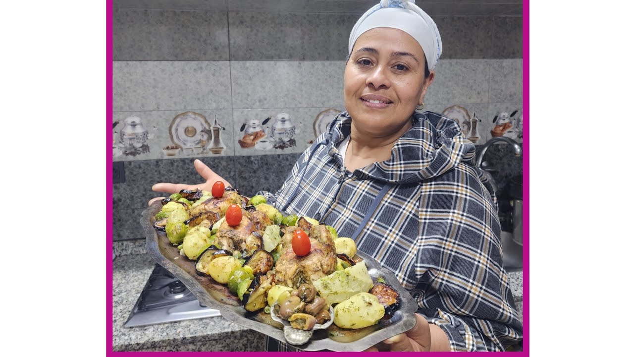 طبق الكوكلي في الفرن مع الخضر  كيجي رائع ولذيذاو هماوي 🤗😋😋