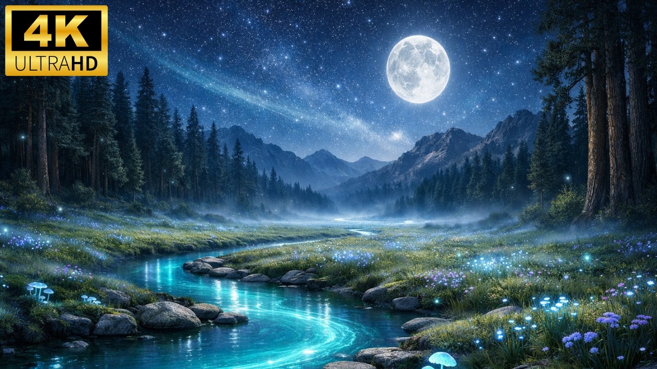 432 Hz + 528 Hz | Deepest Healing Sleep Music • Stop Overthinking