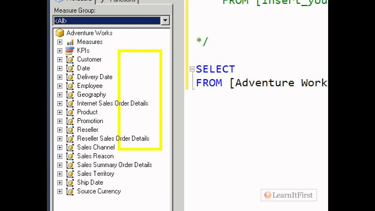 MDX Query Basics (Analysis Services 2012)