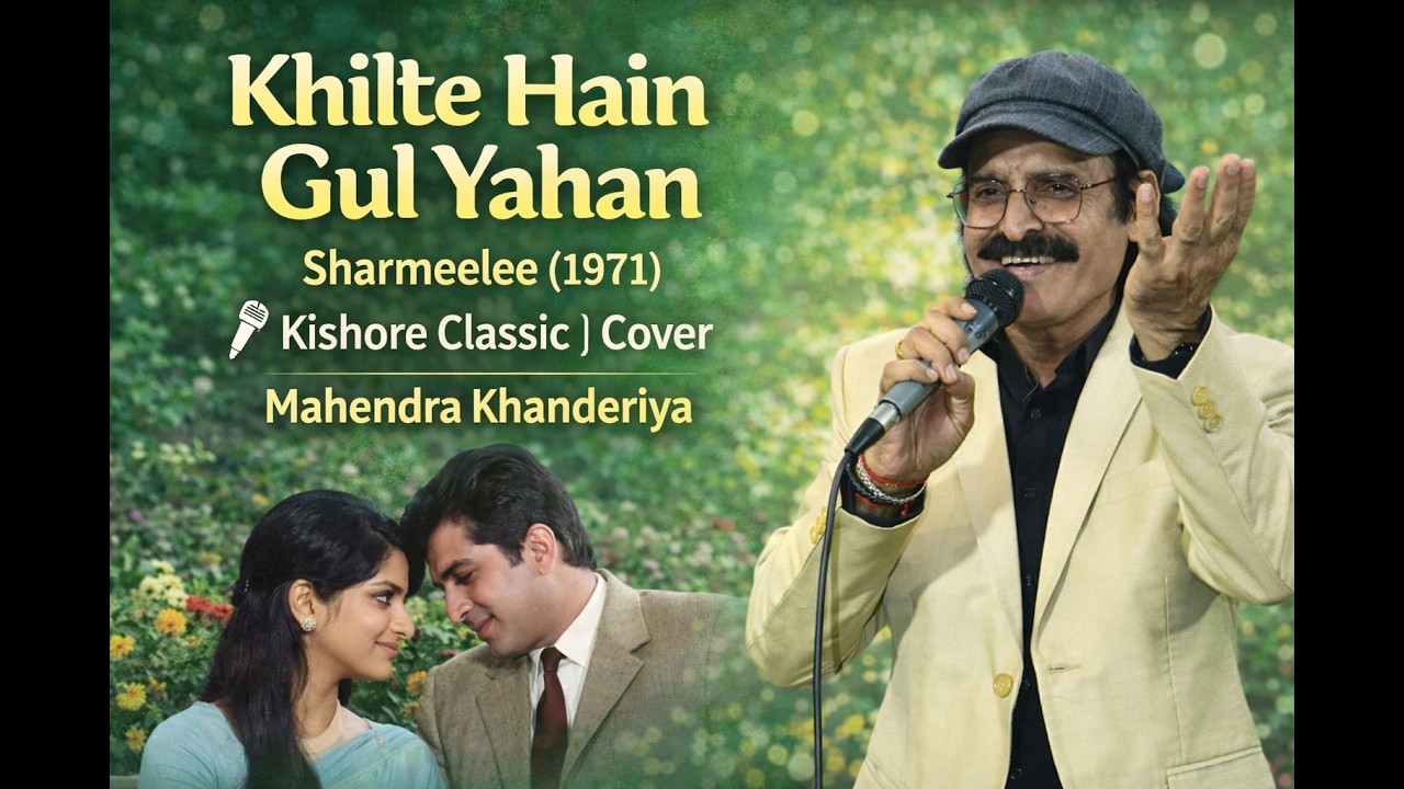 Song: Khilte he gul yaha, Movie: Sharmeele (1971) - Kishor Kumar#𝙍𝙤𝙢𝙖𝙣𝙩𝙞𝙠 songs#Bollywoo