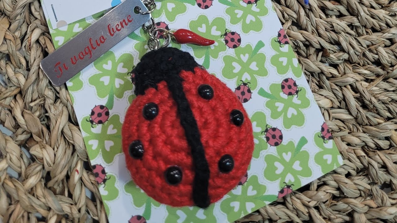 Coccinella all'uncinetto - tutorial - LullabyLab21