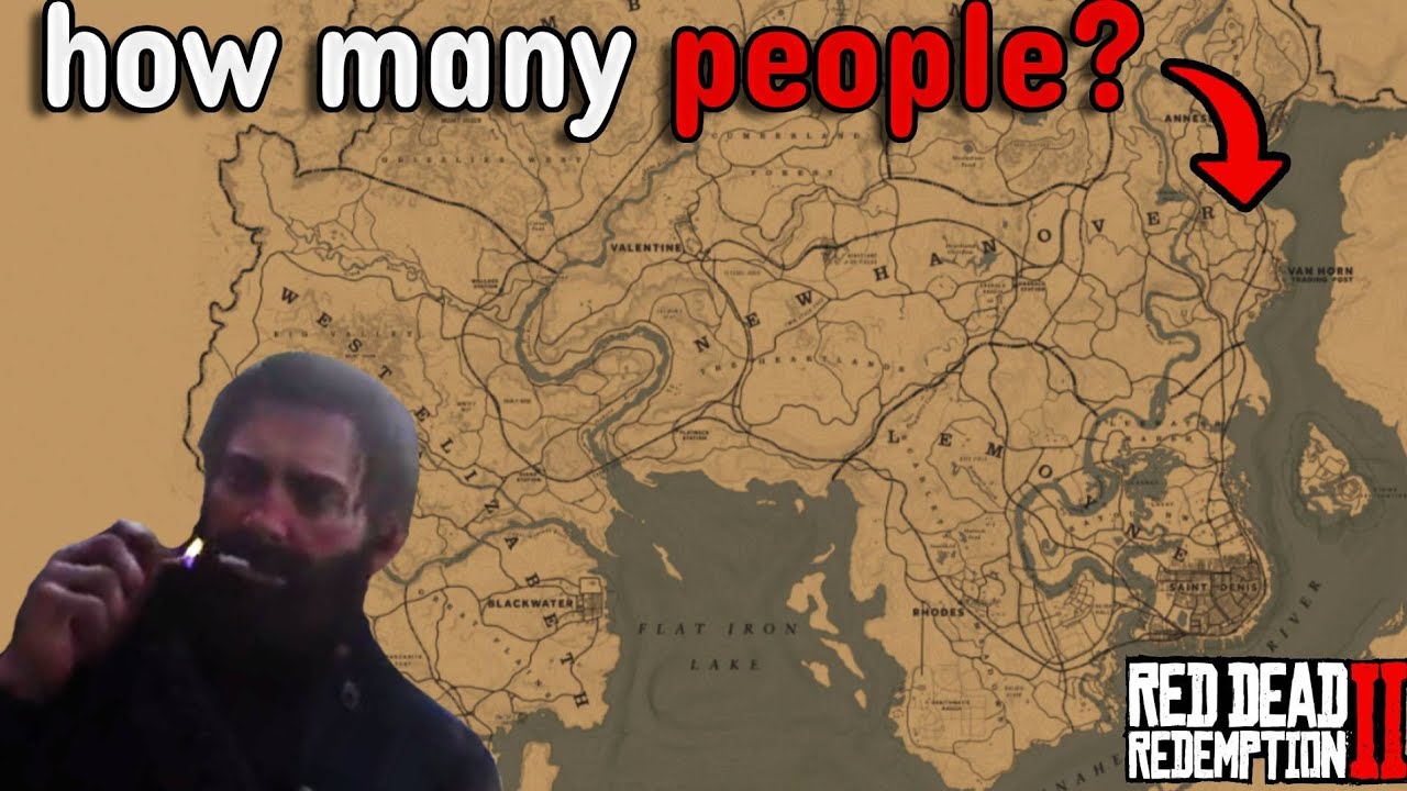 Население Red Dead Redemption 2