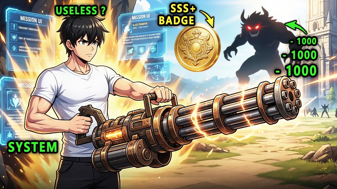 Rare talent yet mocked for trash item class—calmly bound to a god crafting system.