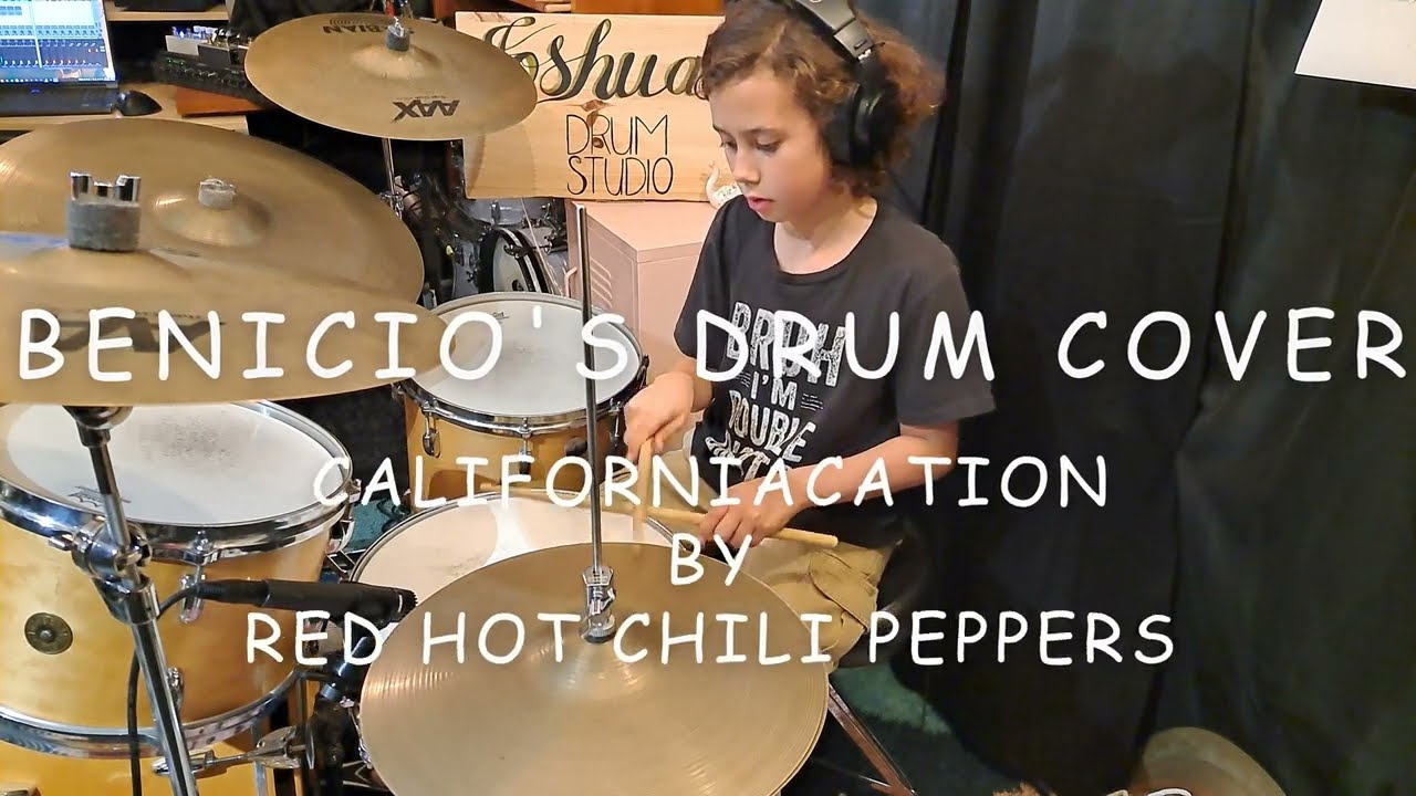 Red Hot Chili Peppers - Californiacation (Benicio's Drum Cover)