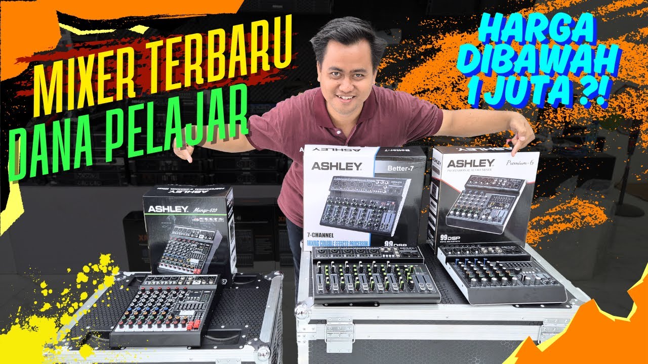 DANA PELAJAR MERAPAT ! REKOMENDASI MIXER MURAH DIBAWAH 1 JUTA SUDAH READY ! GACO BATTLEAN !