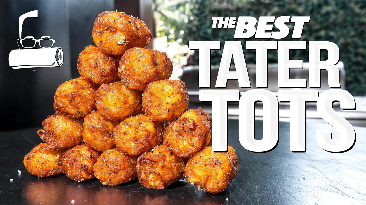 THE BEST HOMEMADE TATER TOTS (WOW!) | SAM THE COOKING GUY