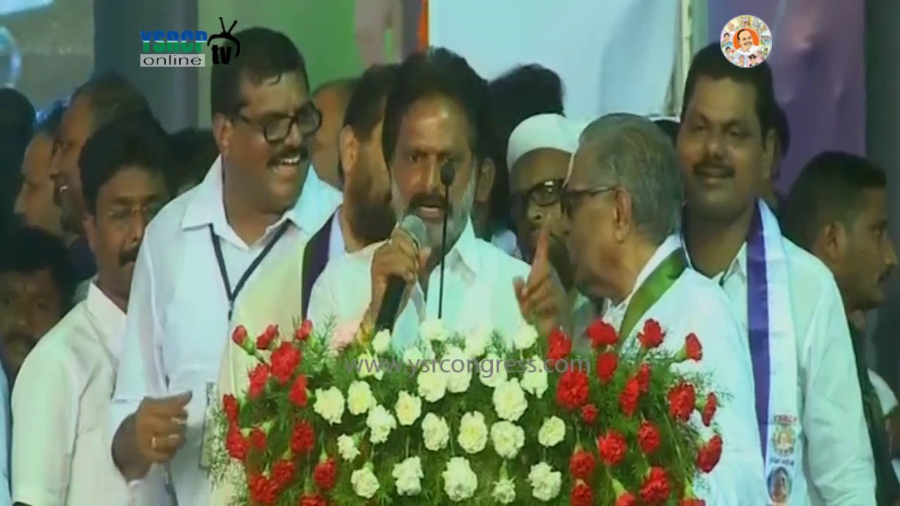YSRCP Leader Gowtham Reddy speech in Party Plenary Meeting - 9th Jul 17