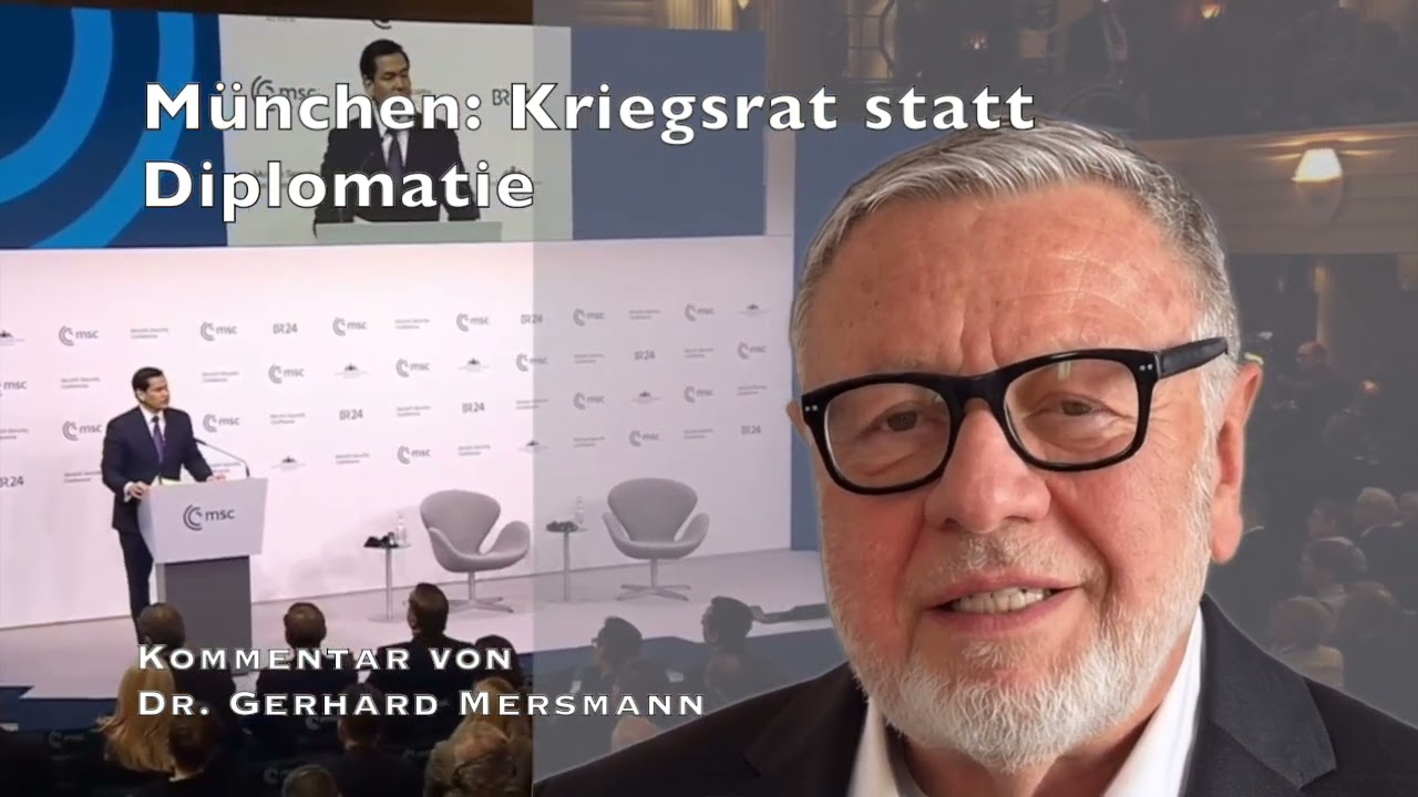 München: Kriegsrat statt Diplomatie