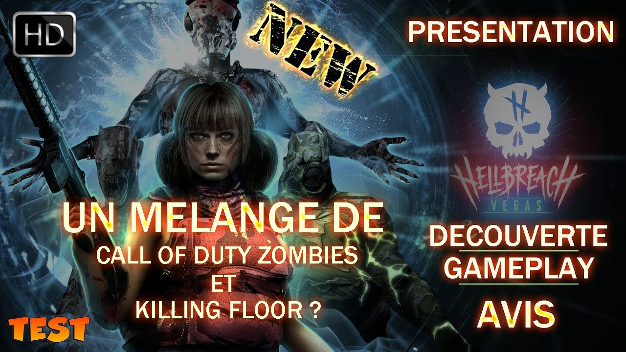 HELLBREACH VEGAS GAMEPLAY DECOUVERTE - UN GENRE DE CALL OF DUTY ZOMBIE OU DE KILLING FLOOR EN 2024 ?
