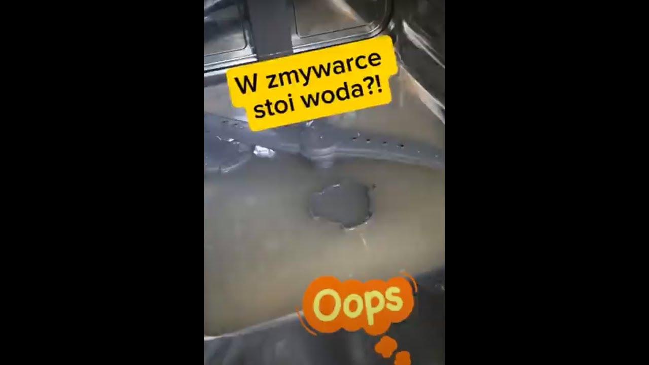 💧 Woda w zmywarce na dnie 🤔❓ Rozwiązaliśmy problem ✅ | North.pl