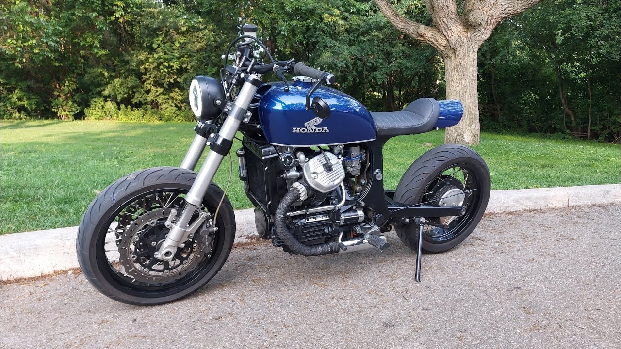 Honda GL500 Café Racer !PURE SOUND! RAW