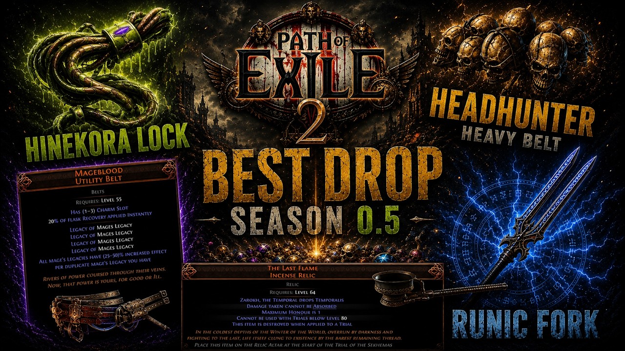 Poe2 Insane drops in Return of the Ancients league