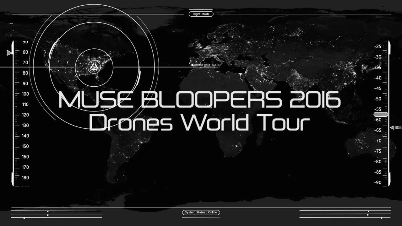 Muse - Bloopers/Funny moments 2016 (Drones World Tour)