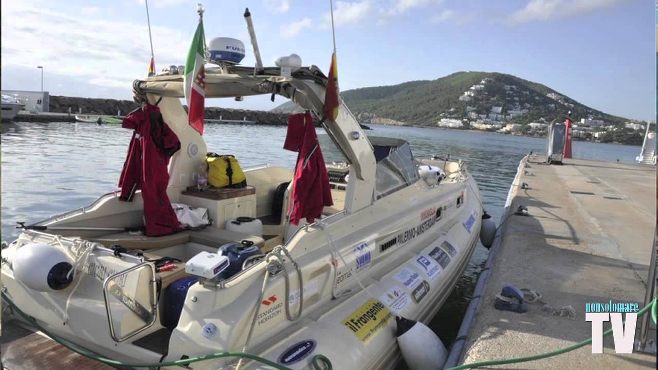 Sergio Davi (Palermo Amsterdam in gommone) - Genova 2011.mp4