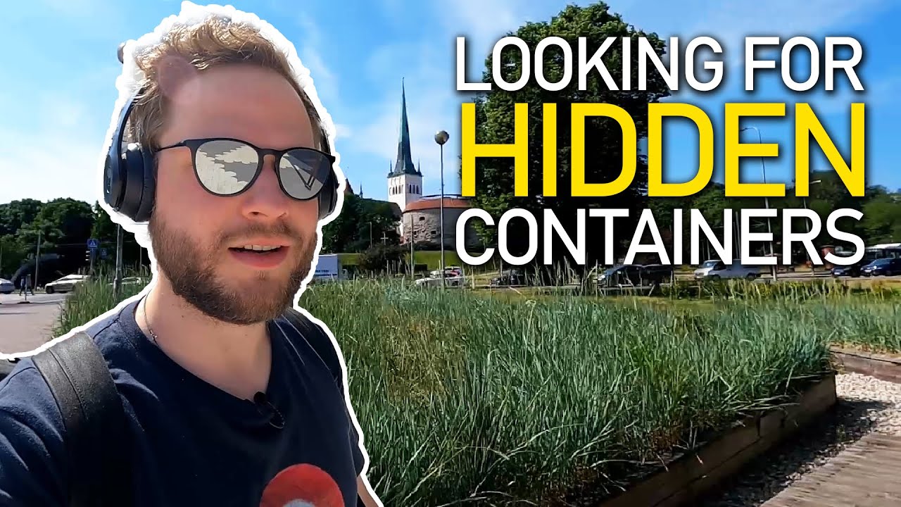 Exploring hidden gems in TALLINN (first time visiting) - Geocaching Vlogs
