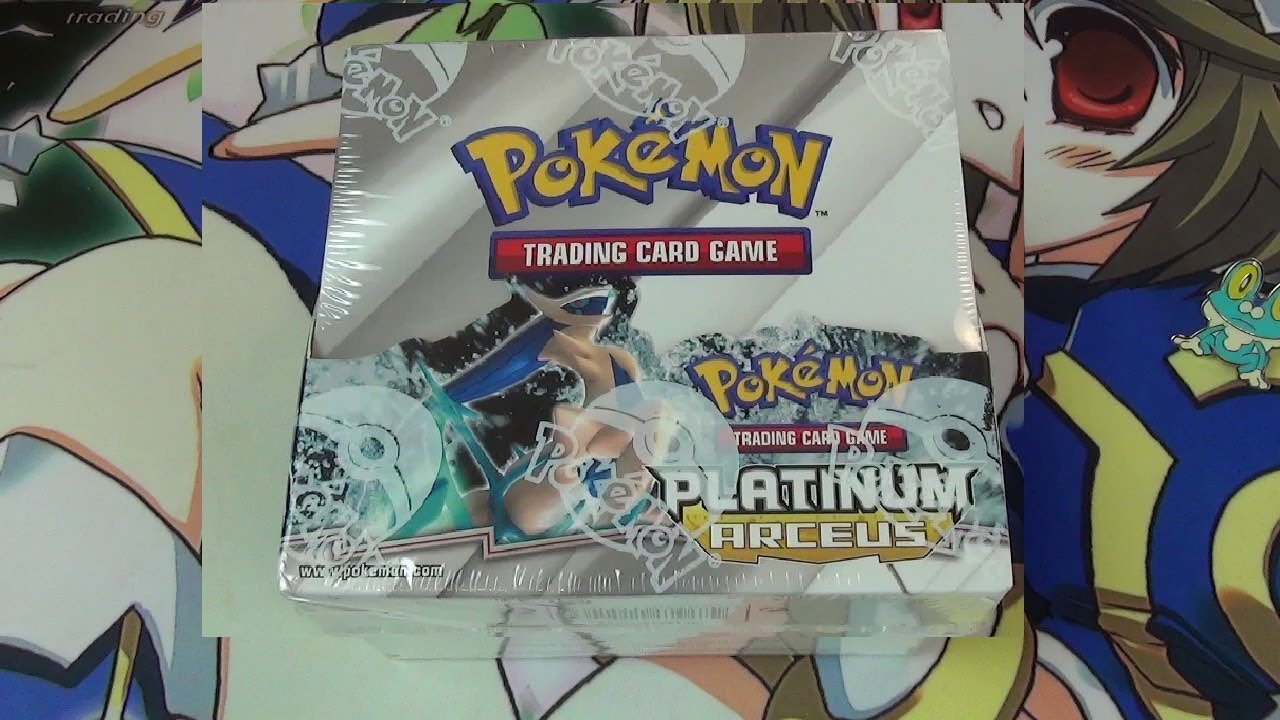 Best Pokemon Platinum Arceus Booster Box Opening! Part 1