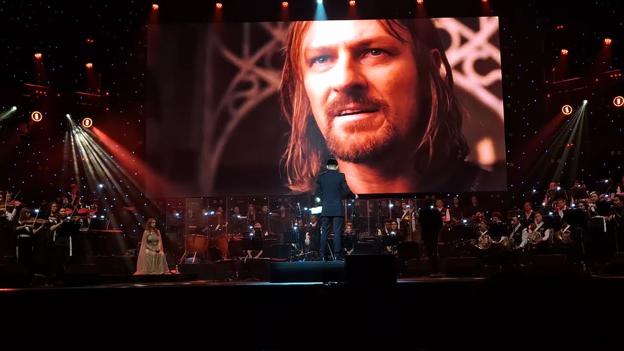 Howard Shore ft Enya - Aniron from Lord of the rings (live orchestra in Almaty, Kazakhstan)