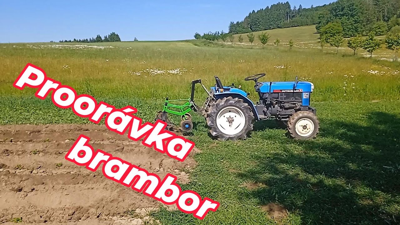 Brambory 2025 po Xté - proorávka