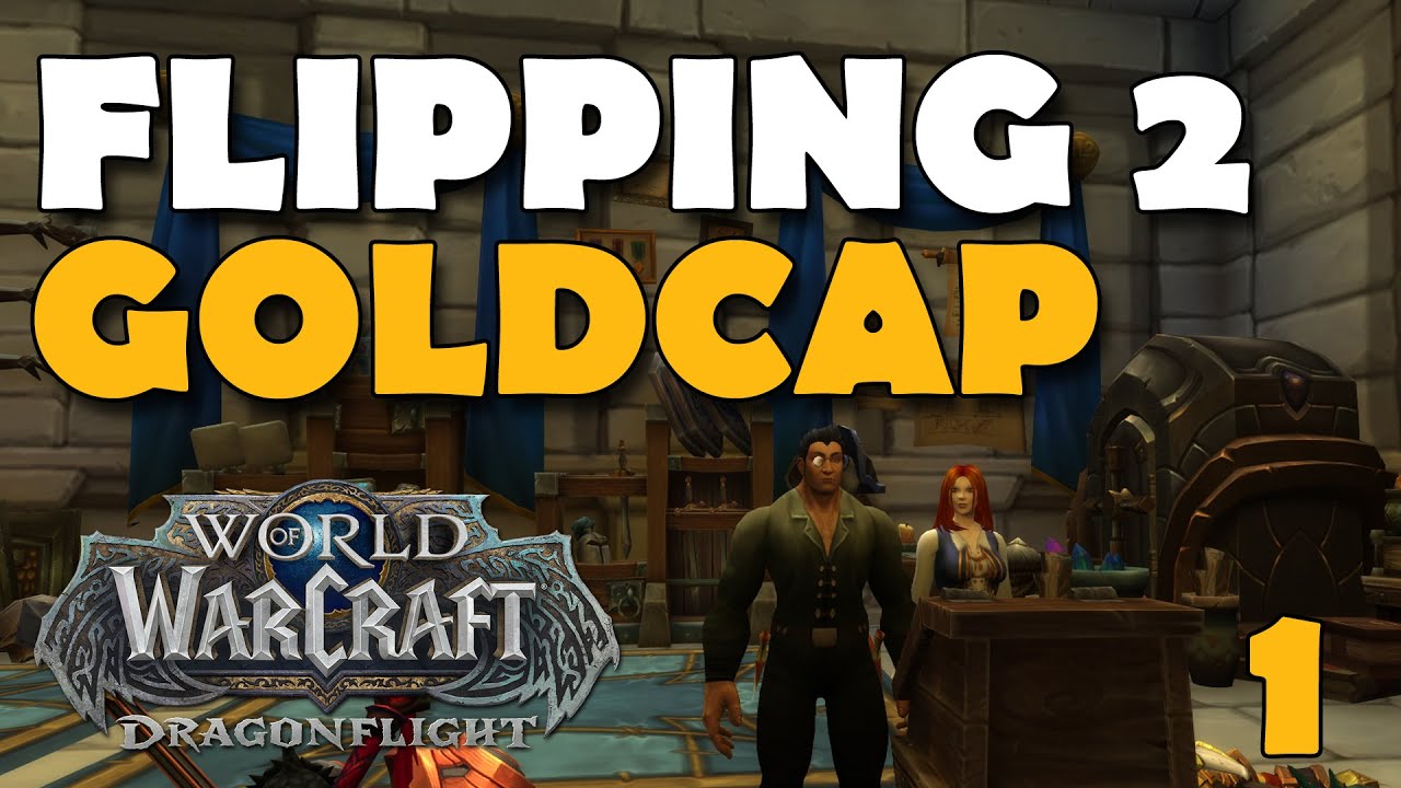 Flipping To Goldcap AH ONLY Challenge World of Warcraft - ep 1