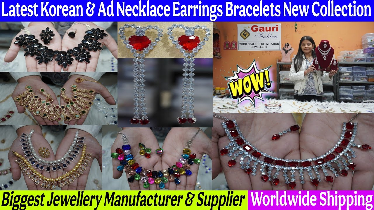 Ad Jewellery Korean Jewellery Manufacturer | American Dimond Jewellery | Gauri fashion