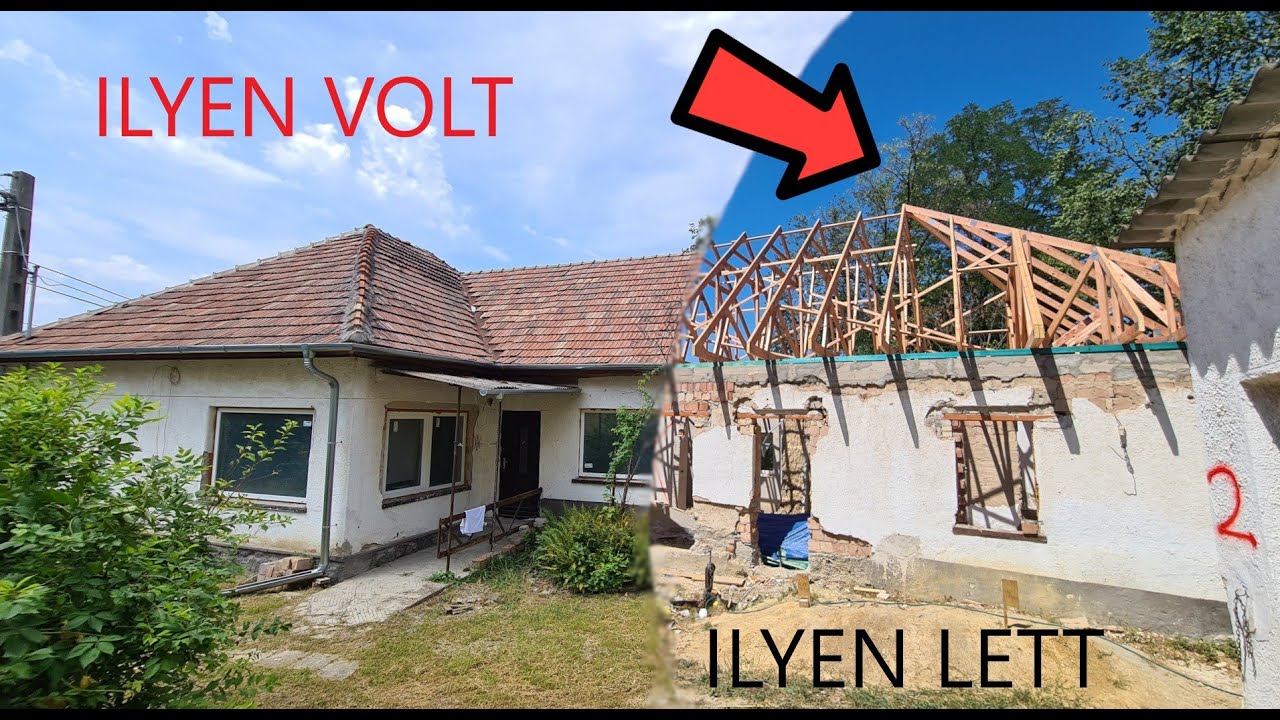 Régi családi ház BONTÁSA - A teljes videó