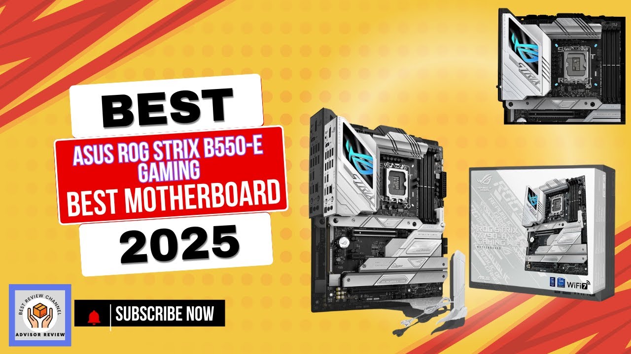 Best Gaming Motherboard of 2024? Asus ROG Strix B550 E Review!