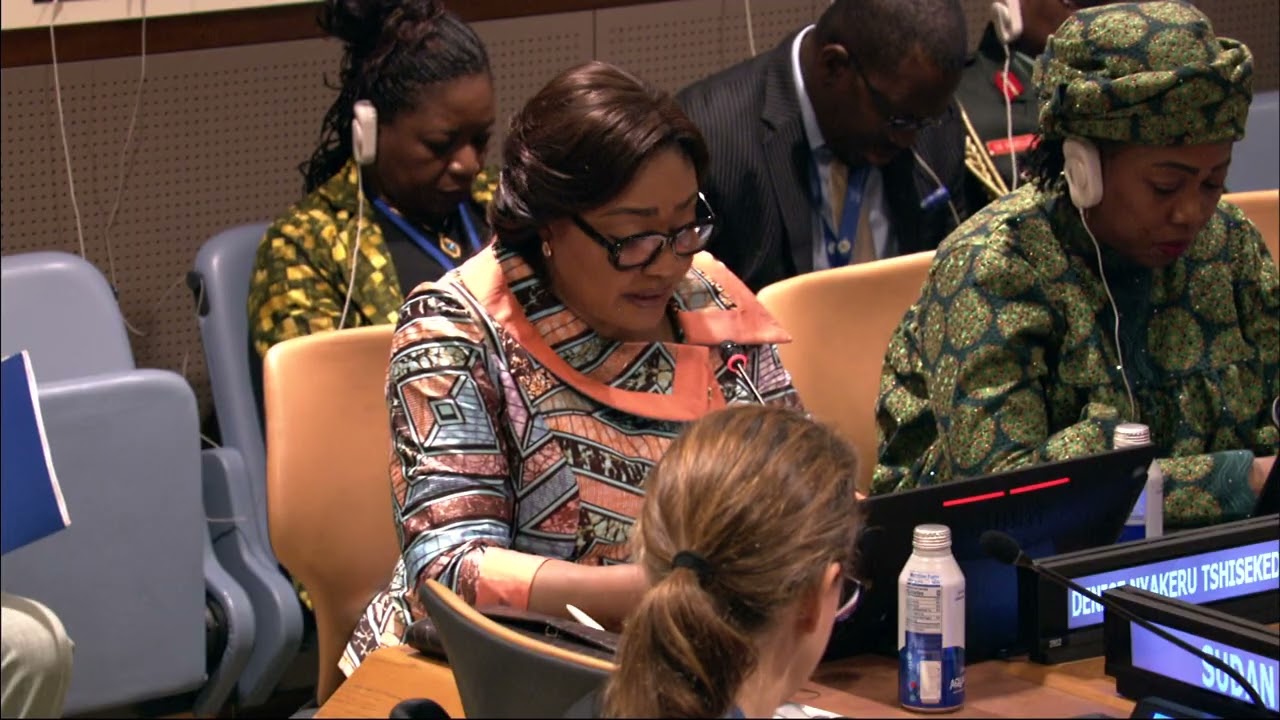 UNGA 80 High-Level Side Event - Remarks of the First Lady of the DRC (French)